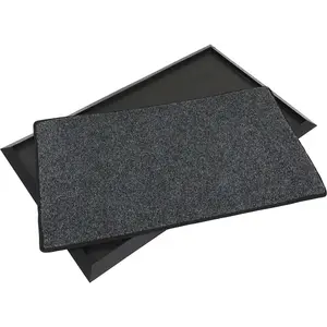 Premium Slip Resistant Rubber Disinfection Mat 750mm x 450mm for Hygiene Safety