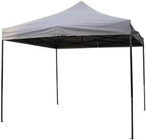 Pop UP Gazebo Heavy Duty Gazebo 3 x 3 m Grey