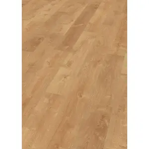 Basic 8MM EBL034 Chalet Oak Brown Laminate Flooring For Home (All Rooms), 8mm Thick Laminate Flooring 1.995 m²Per Pack