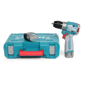 Total Li-Ion 16V Compact Brushless Cordless Drill (with 2 x Batteries & Charger) - TDLI16682