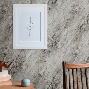 A.S. Creation Marble Grey & Copper Wallpaper 38817-4