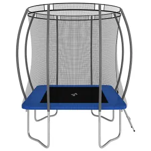 Berkfield Trampoline Set Rectangular 274x183x76 cm 150 kg