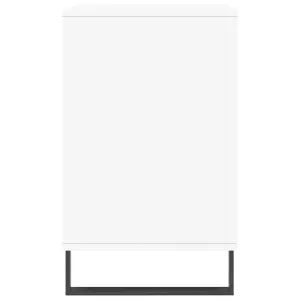 Berkfield Shoe Cabinet High Gloss White 102x36x60 cm Engineered Wood