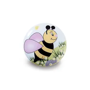 DecorAndDecor - BIMBA Kids Bee Ceramic Decorative Cupboard Drawer Knobs Porcelain - Pair