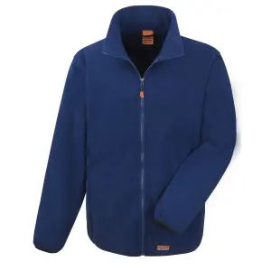 Result Work-Guard Mens Heavy Duty Microfleece Work Jacket