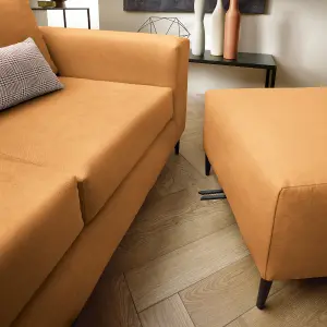 Capri Reversible Corner Sofa in Saffron