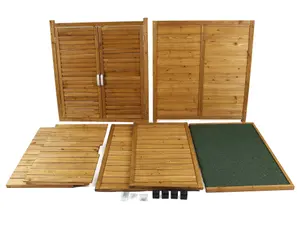 Wooden Garden Shed for Tool Storage