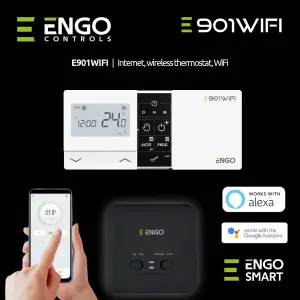 ENGO E901-WIFI Wireless Programmable Smart Wifi Thermostat