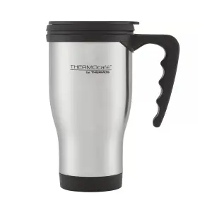 Thermos Insulated Travel Mug Stainless Steel Thermal Tea Coffee 400ml