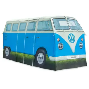 Volkswagen Blue Camper van Quick pitch 4-man Tent