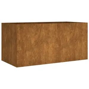 Berkfield Planter 80x40x40 cm Corten Steel