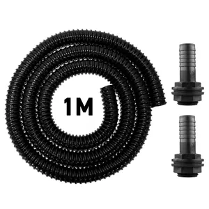 Waterbutt/rain barrel LINKING kit,1m of 1" flexi hose with two hosetails with nut and washer (REQUIRES 33mm HOLES)