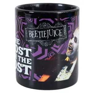 Beetlejuice The Ghost With The Most Ceramic Mug Black/White (One Size)