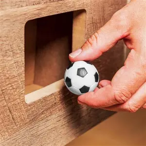 PINPOINT 4.5ft Football Table [Foosball] [Wooden] [Lightweight] [Compact & Portable Design]