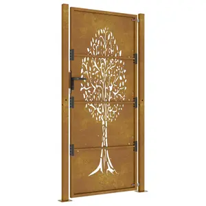 Danina Brown Metal Gate 180x105cm