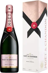 Moet & Chandon Rosé Impérial Champagne, Gift Box, 75Cl