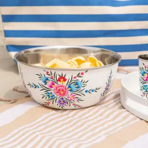 BillyCan - Picnic Bowl - 21.5cm  - Cotton Pansy