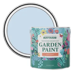 Rust-Oleum Blue Sky Satin Garden Paint 2.5L