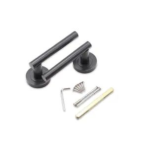 Jura Lever Door Handle Gun Metal Grey