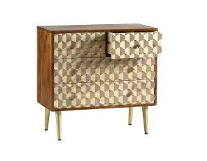 Edison Modern Stylish 4 Drawer Chest