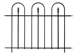 Panacea Triple Arch Traditional Railings, (L)1.22m (H)0.91m (T)20mm