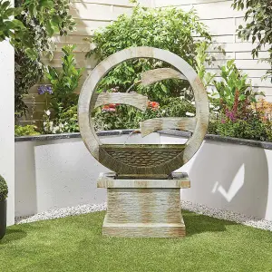 Kelkay Tranquil Spills Mains Plugin Powered Water Feature