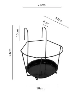 Balcony Pot Hanger - Single - Small