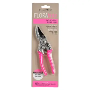 Burgon & Ball Florabrite Neon pink Bypass Pruner