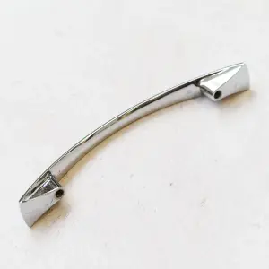 96mm Polished Chrome Bow Handle