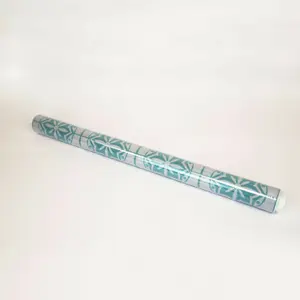 Seamless Turquoise Shaded Floral Pattern Self-adhesive kitchen bathroom home