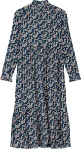 Regatta X Orla Kiely Long Sleeve High Neck Midi Dress Water Floral, Size: 18