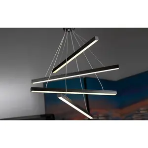 Luminosa Shanghai Integrated LED Pendant Ceiling Light, 3000K