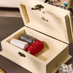 Vintage Style Sewing Machine Storage Box Gift