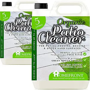 Homefront Organic Patio Cleaner 10L - Pet Friendly Formula & Free From Bleach and Harsh Chemicals 10L