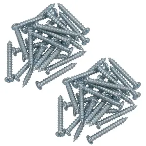 Self Tapping Screws PH2 Drive 4mm (width) x 30mm (length) Fasteners 44pcs