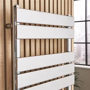 1200mm (H) x 600mm (W) - Chrome Vertical Bathroom Towel Radiator (Bath) - (1.20m x 0.6m) Depth 65mm