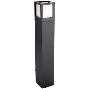 Luminosa Evo LED 1 Light Outdoor Tall Bollard Light Graphite IP54