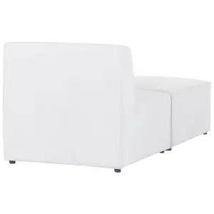 Jumbo Cord Chaise Lounge Off White LEMVIG