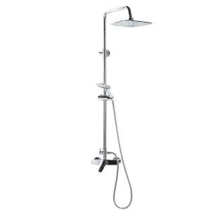 Mixer Shower Set with Rainshower HOWICK Silver