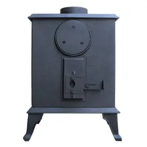 HEATSURE Cast Iron Woodburning Multifuel Stove Fireplace Heat Warm Indoor 5KW