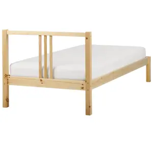 Wooden EU Single Size Bed Light VANNES