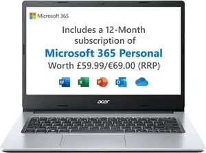 Acer Aspire 1 14in Celeron 4GB 64GB Cloudbook