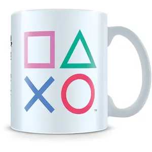 Playstation Icons Mug White (One Size)