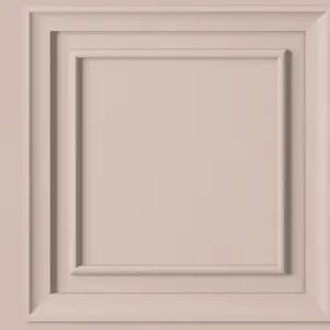 Superfresco Easy Blush Wood effect Panel Smooth Wallpaper