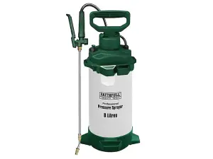 Faithfull TQ80V Professional Sprayer with Viton Seals 8 litre FAISPRAY8HD