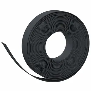 Asyra Polyethylene Plastic Lawn Edging Black / 10cm H x 100cm W