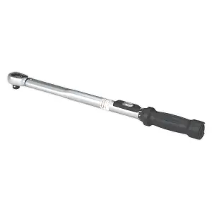 Sealey Torque Wrench Locking Micrometer Style 1/2"Sq Drive 40-210Nm(30-150lb.ft) Calibrated STW201