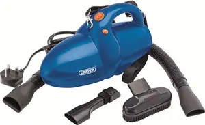 Draper Hand-Held Vacuum Cleaner (600W) - Blue | Robert Dyas