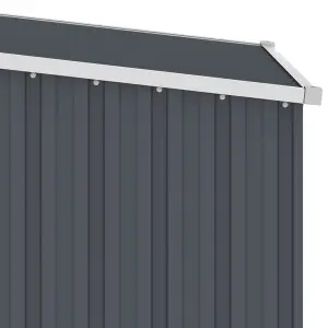 Berkfield Garden Shed Anthracite 87x98x159 cm Galvanised Steel