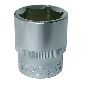 24mm Steel Hex Socket 1/2" Inch Drive Allan Nut Chrome Bit Bolt Tightening